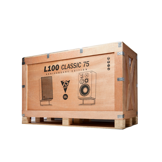 L100 Classic 75 - Black -  12-inch (300mm) 3-way Bookshelf Loudspeaker &ndash; Anniversary Edition - Detailshot 2